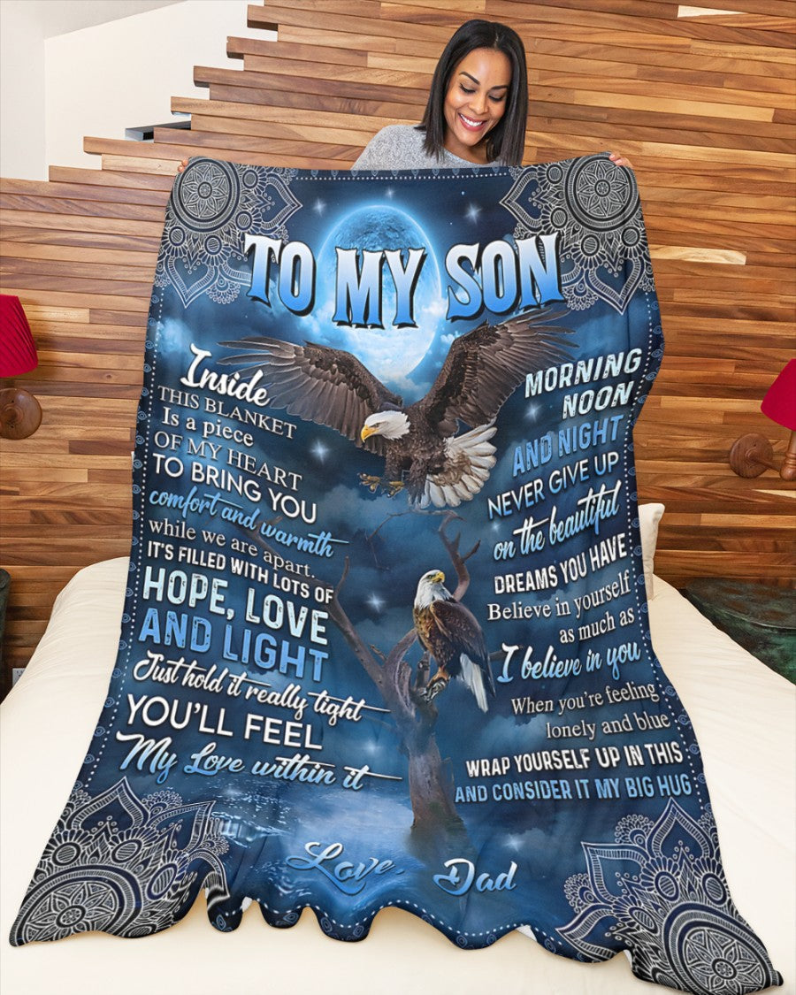 Special Gift For Your Son Blanket - BLANKETS FROM DAD 062