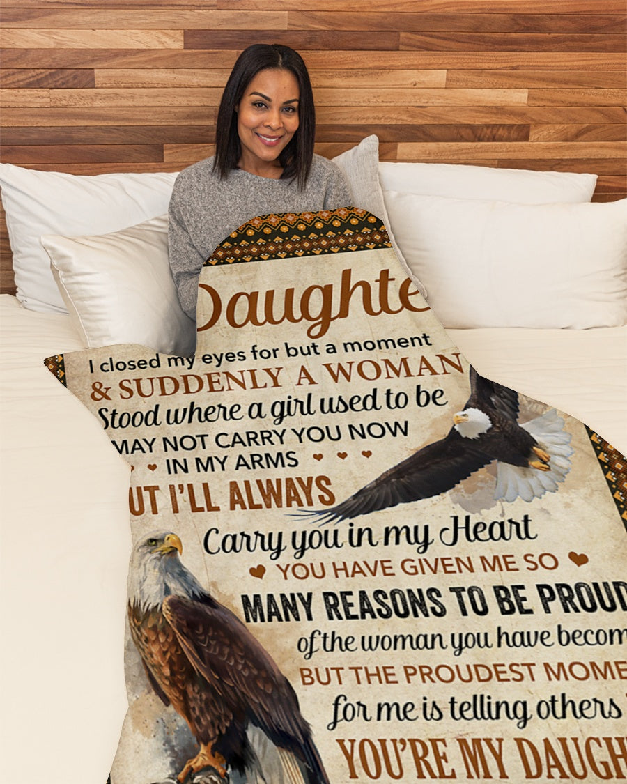 Special Gift For Your Daughter Blanket - BLANKETS FROM DAD 099