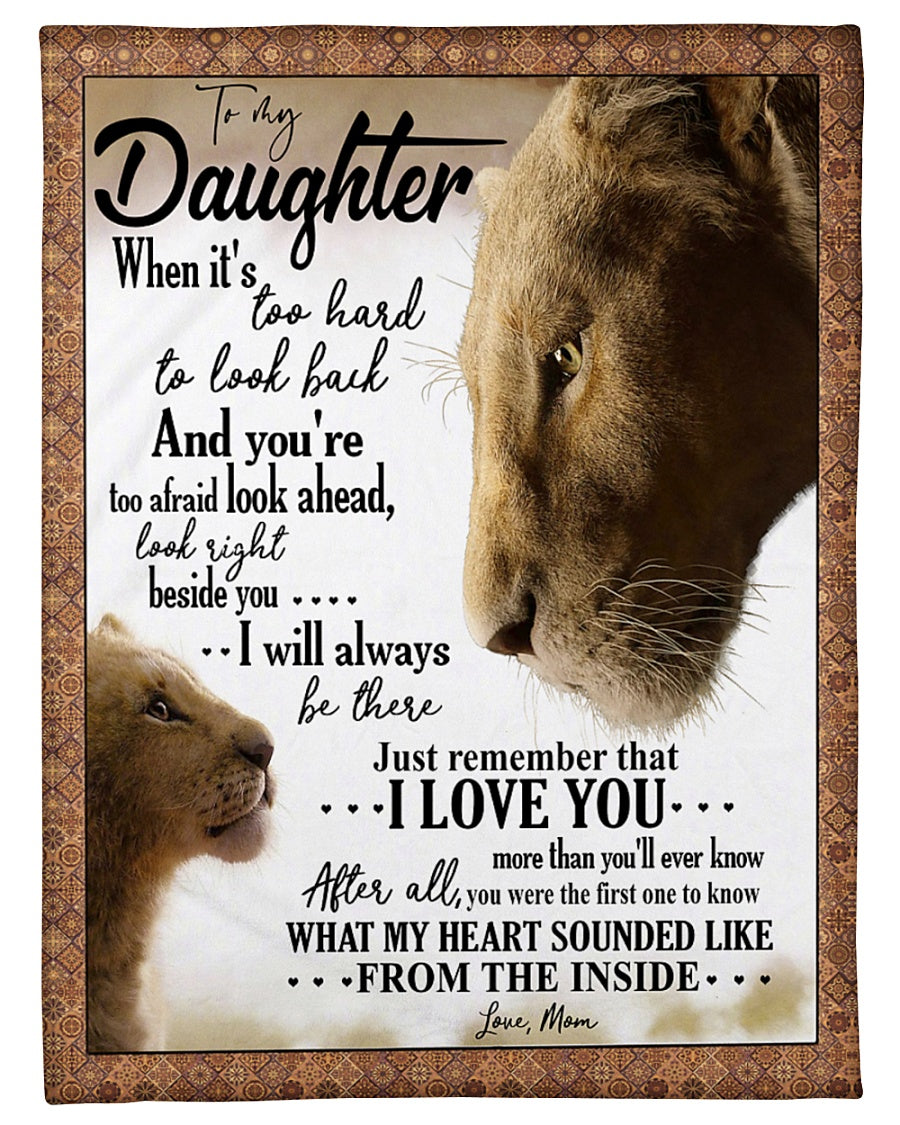 Special Gift For Your Daughter Blanket - BLANKETS FROM MOM 106
