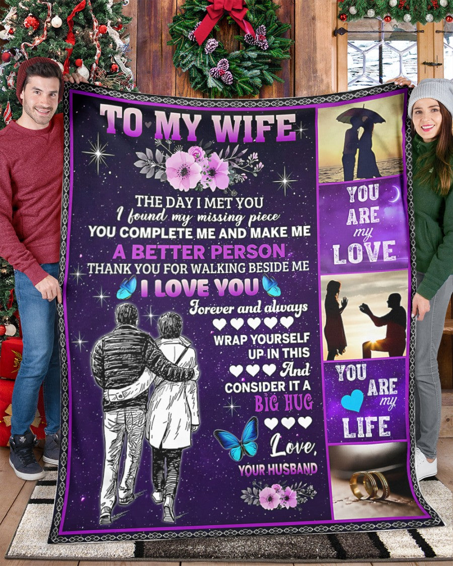 Special Gift For Your Wife Blanket - BLANKETS FROM HUSBAND 28