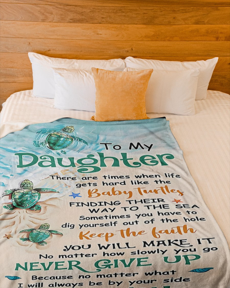 Special Gift For Your Daughter Blanket - BLANKETS FROM MOM 198