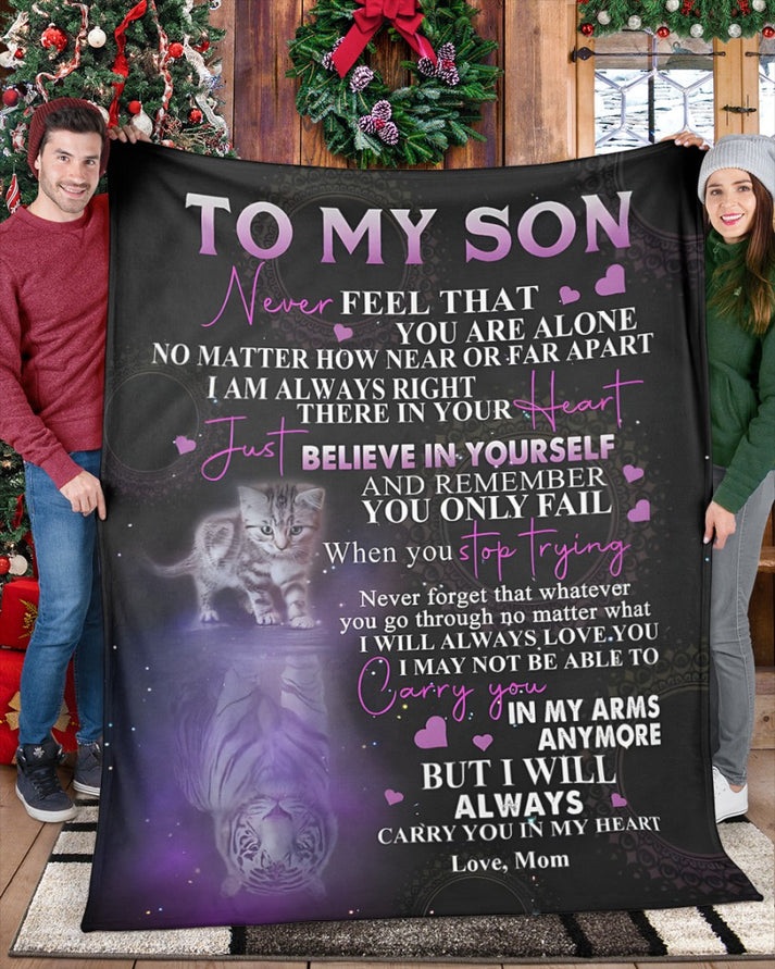 To My Daughter Blanket - BLANKETS FROM MOM 90