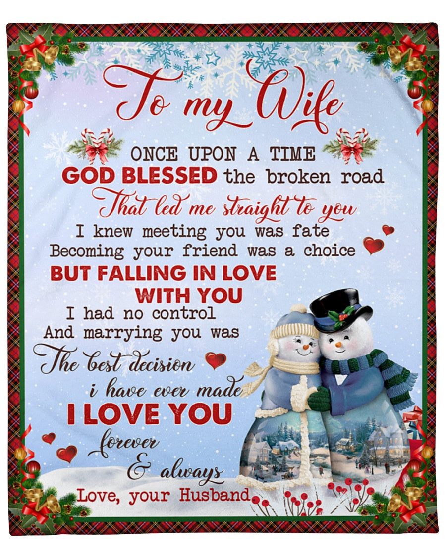 BLANKET FOR WIFE FROM HUSBAND – XMAS GIFT FULL - BLANKETS FROM HUSBAND 31