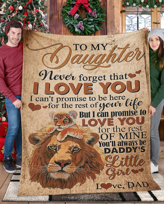 Special Gift For Your Daughter Blanket - BLANKETS FROM DAD 098