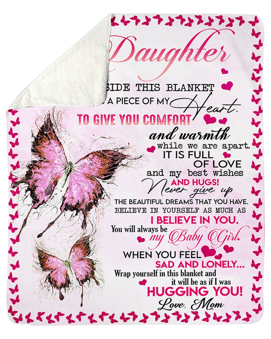 Special gift for daughter - BLANKETS FROM MOM 162