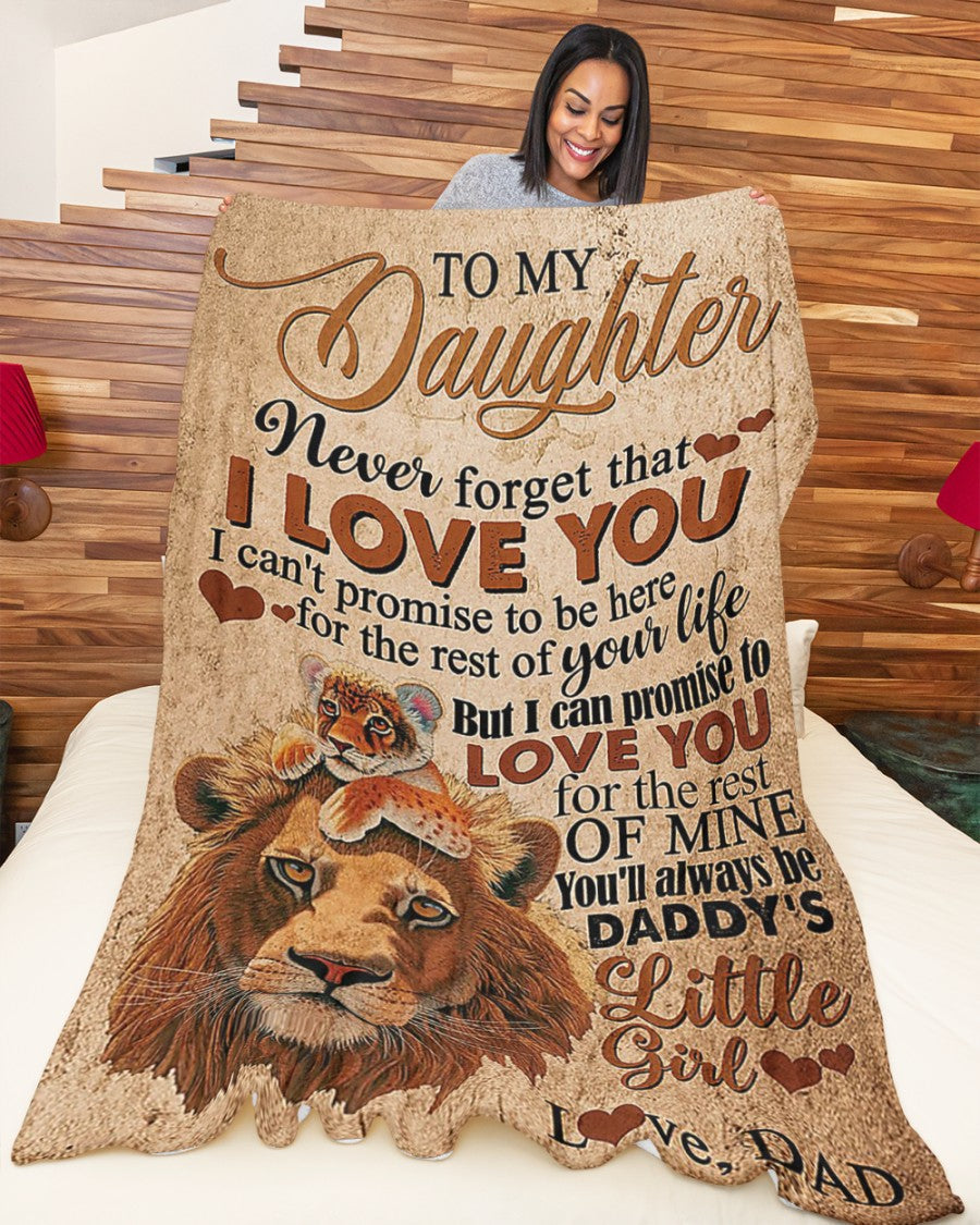 Special Gift For Your Daughter Blanket - BLANKETS FROM DAD 098