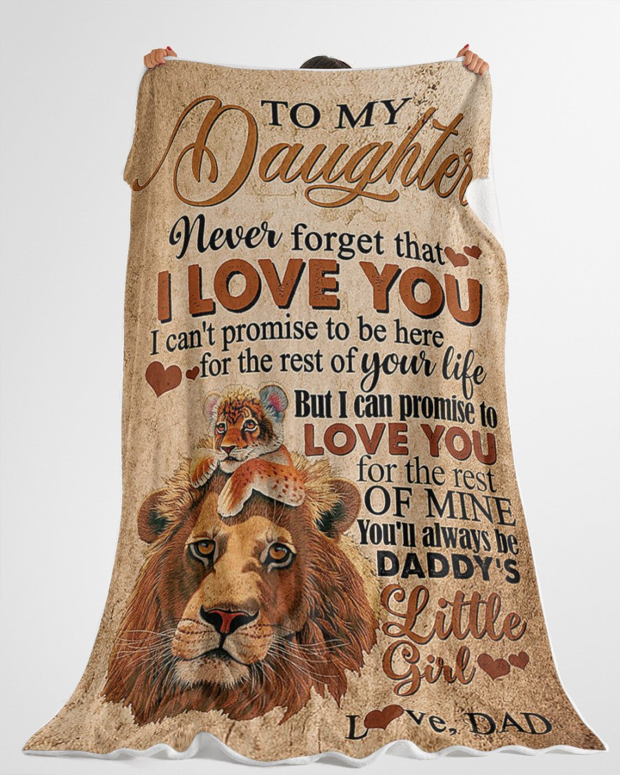 Special Gift For Your Daughter Blanket - BLANKETS FROM DAD 098