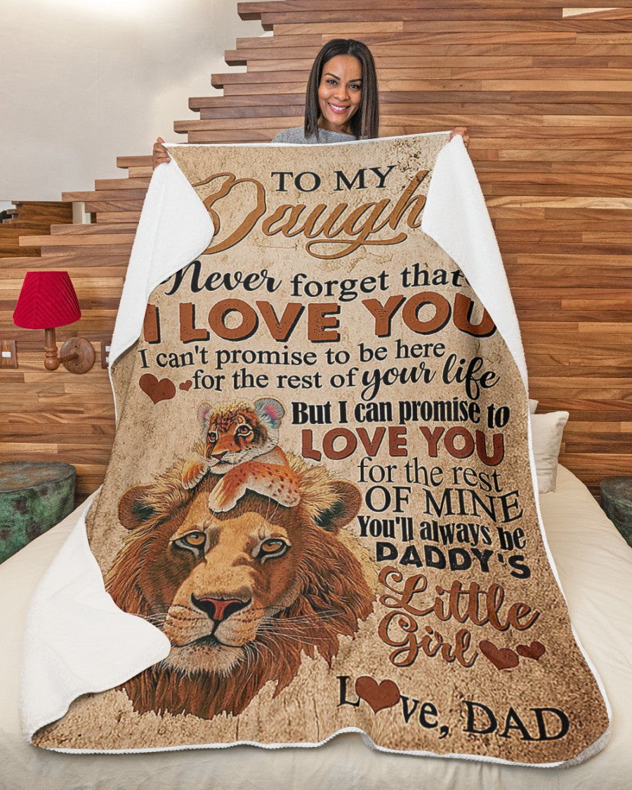 Special Gift For Your Daughter Blanket - BLANKETS FROM DAD 098