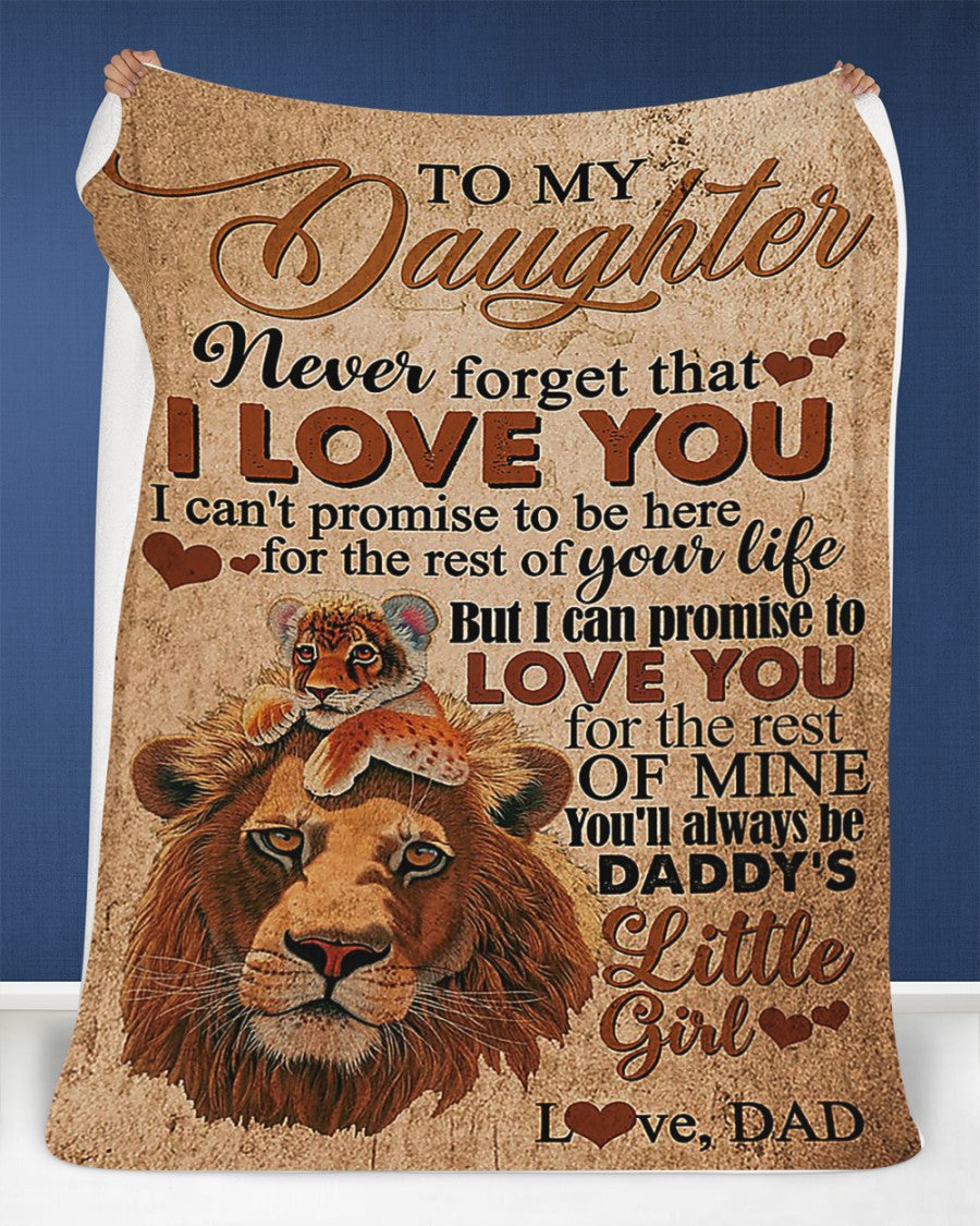 Special Gift For Your Daughter Blanket - BLANKETS FROM DAD 098