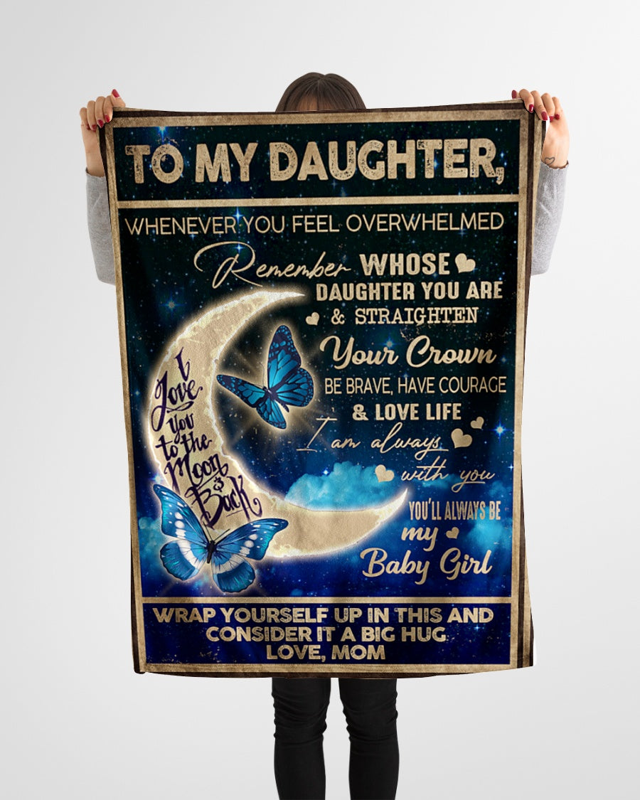 Special gift for Daughter - BLANKETS FROM MOM 164