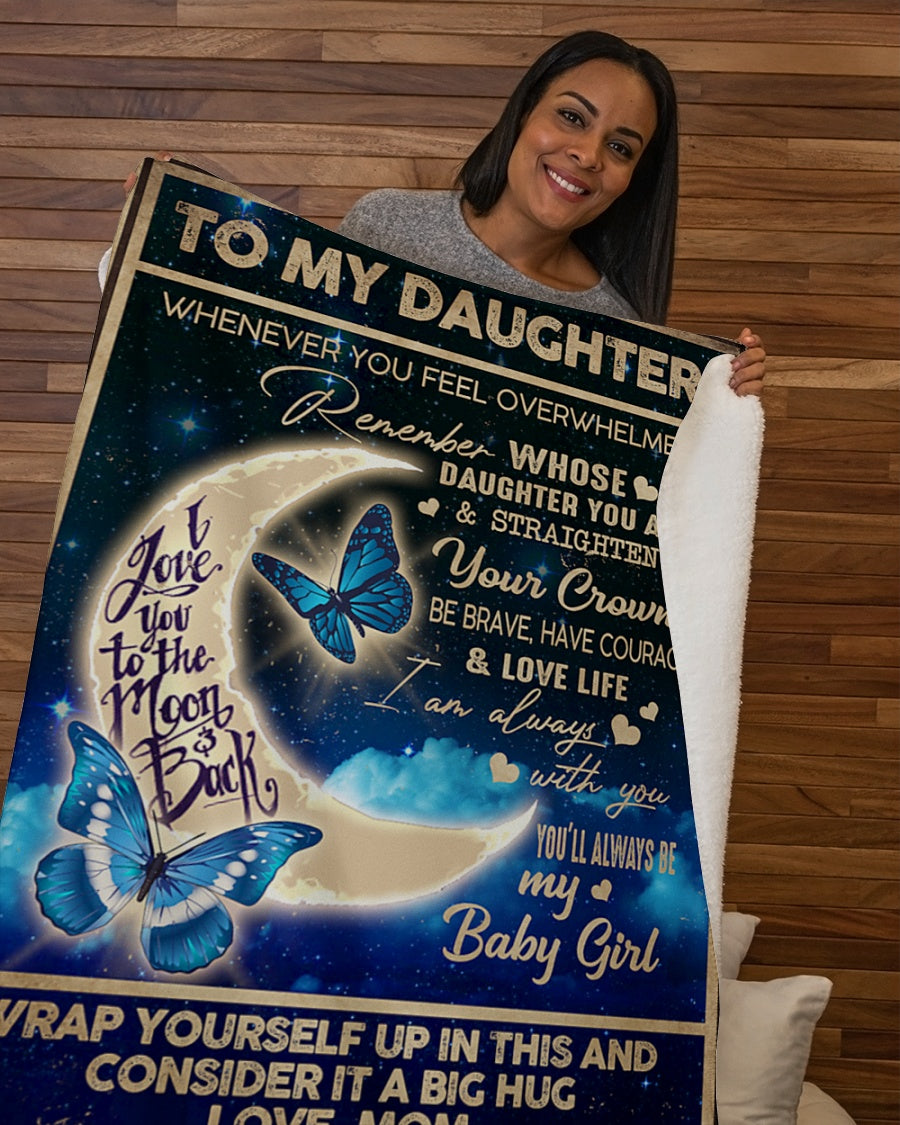 Special gift for Daughter - BLANKETS FROM MOM 164