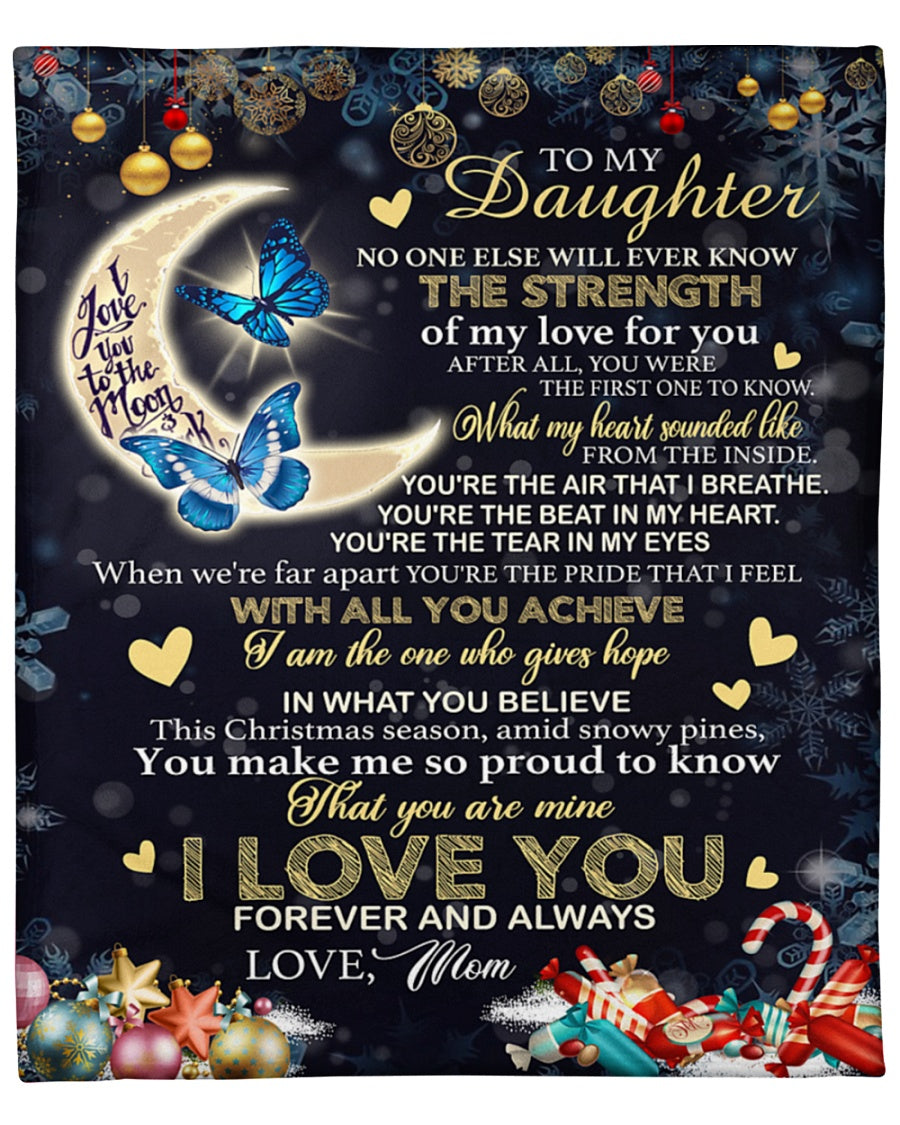 Special gift for your daughter Blanket -  BLANKETS FROM MOM 49