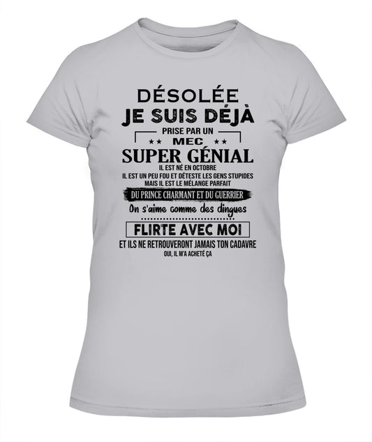 DSOLE JE SUIS DJ PRISE PAR UN Fr SKU65 10