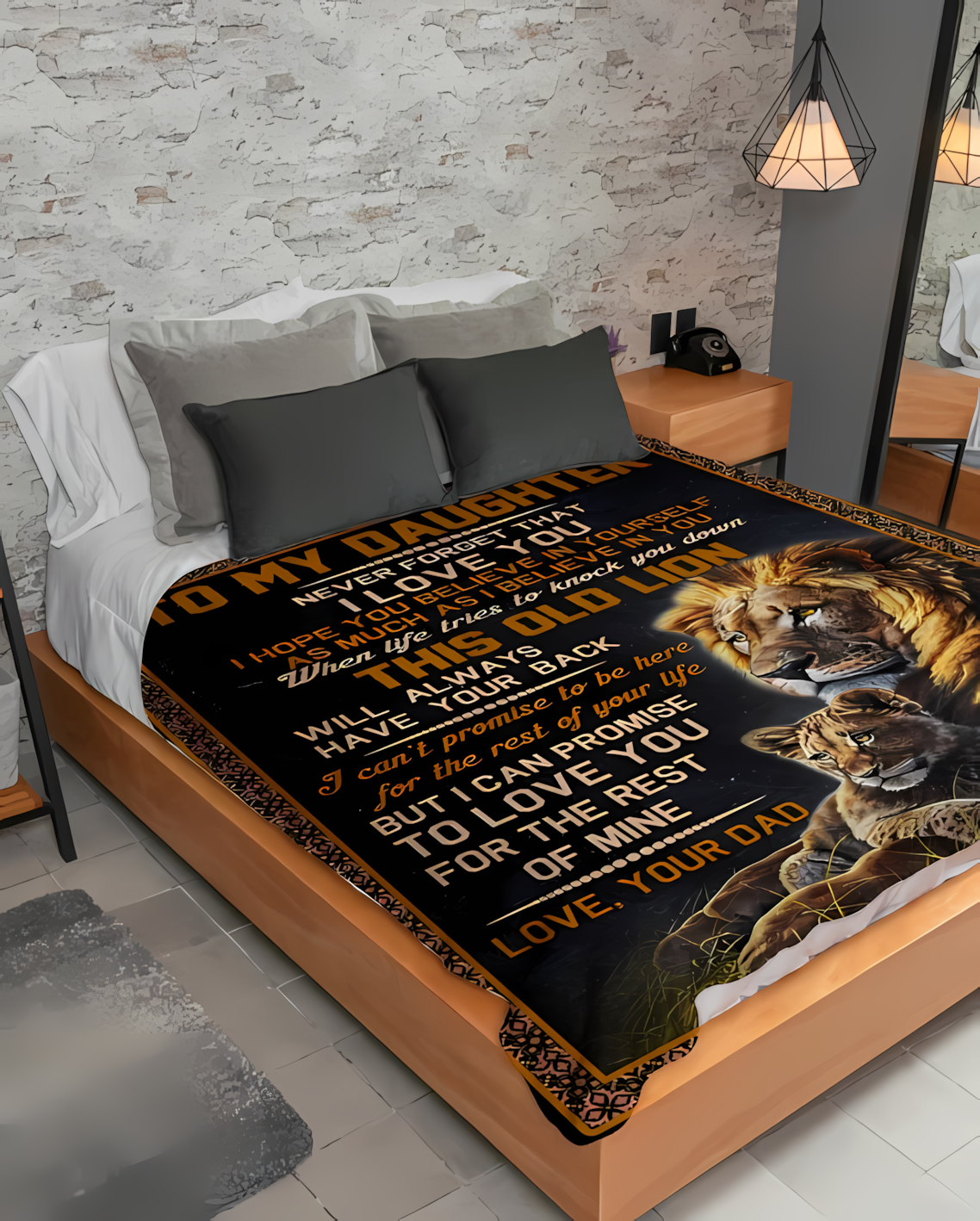 Special Gift For Your Daughter Blanket - BLANKETS FROM DAD 083
