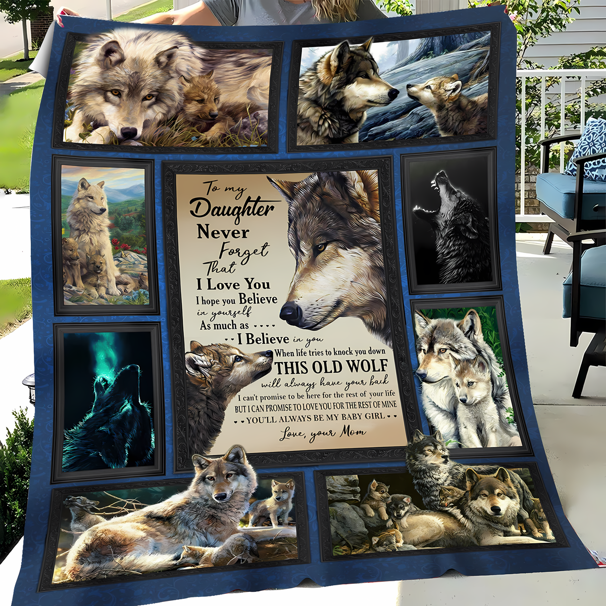 Special Gift For Your Daughter Blanket - BLANKETS FROM MOM 188