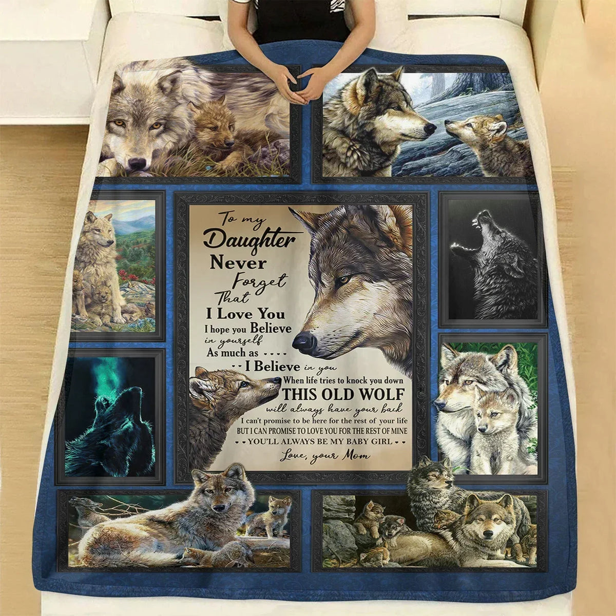 Special Gift For Your Daughter Blanket - BLANKETS FROM MOM 188