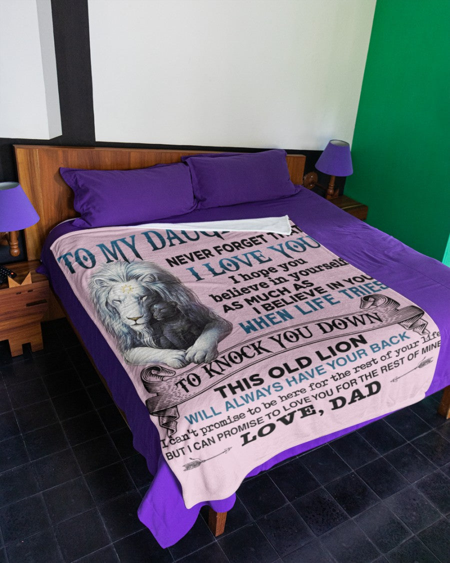 Special Gift For Your Daughter Blanket - BLANKETS FROM DAD 092